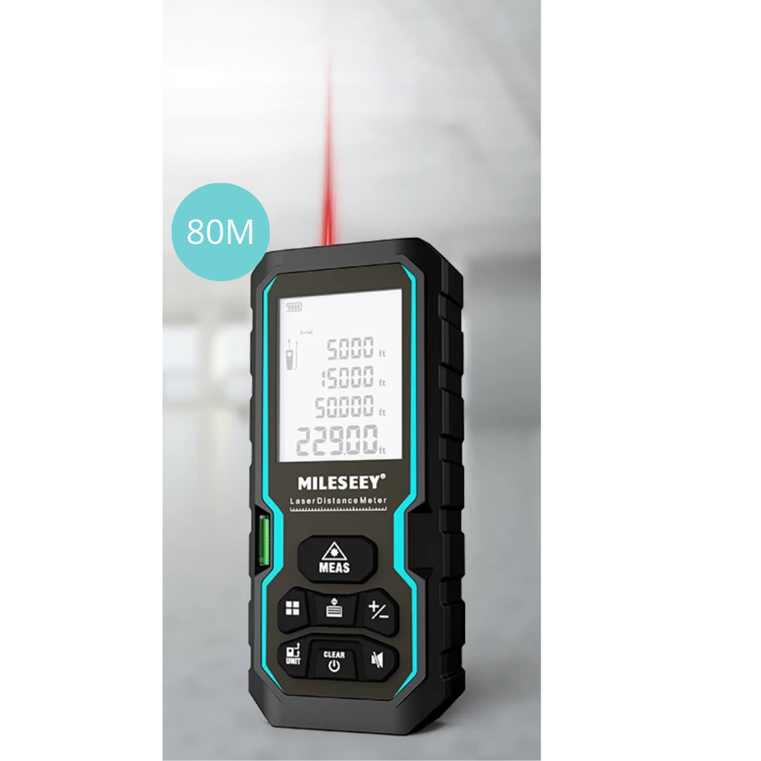 Mileseey S6 - Professionele Laserafstandmeter met 80 Meter Bereik